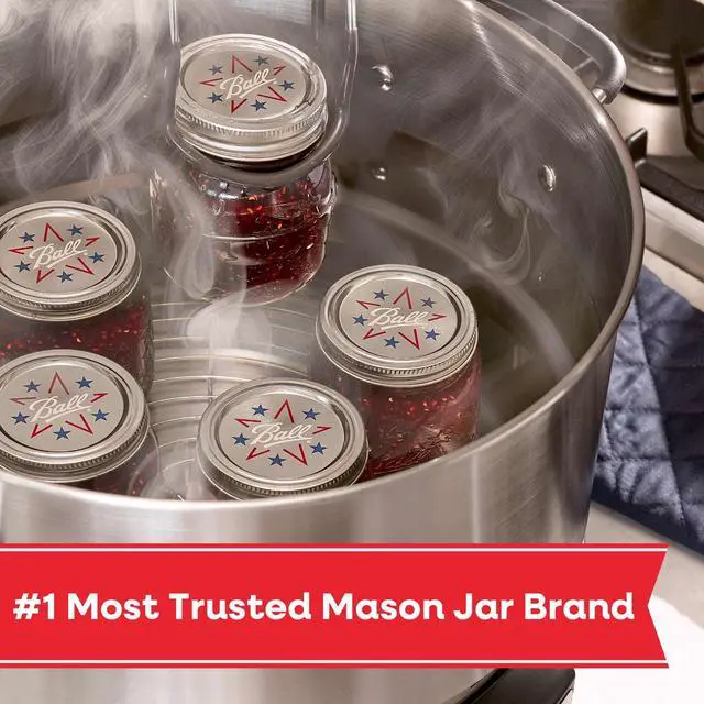 Alt view image 7 of 7 - Ball Limited Edition Americana Mason Jar Lids, Regular Mouth Lids for Mason Jars, 12 Pack