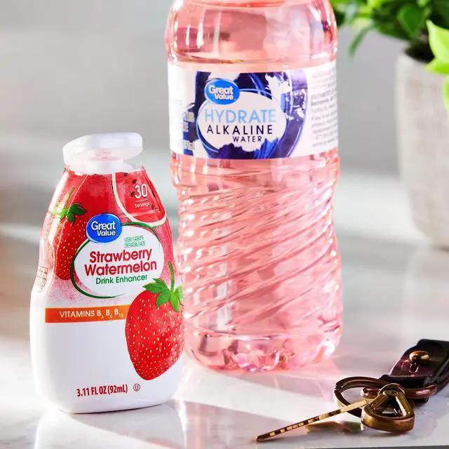 Alt view image 2 of 6 - (2 pack) Great Value Strawberry Watermelon Liquid Drink Enhancer, 3.11 fl oz