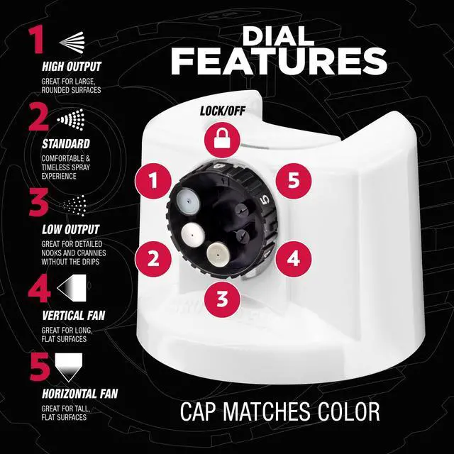 Alt view image 3 of 6 - White, Rust-Oleum Stops Rust Custom Sprays 5 in 1 Semi-Gloss Spray Paint-376910, 12 oz
