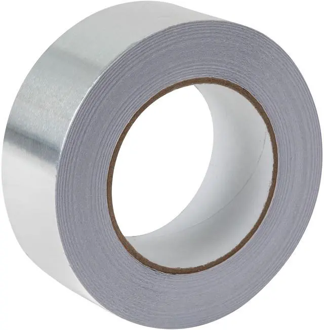 Main image of Duck Brand HVAC Metal Repair Aluminum Foil Tape, 1.88 in. x 45 yd., Silver