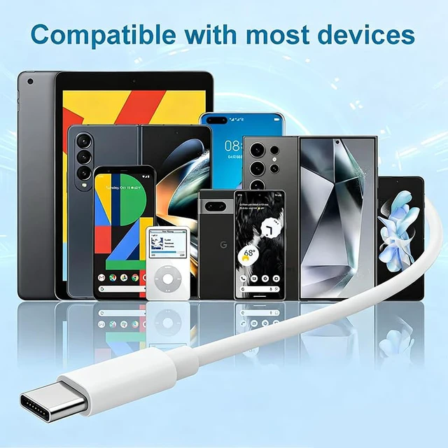Alt view image 5 of 7 - 2 Pack USB C Headphones for iPhone 17/16/15 Earbuds, Type C Earphones with Mic & Remote Control Noise Cancelling for iPhone 17 16 15 Pro Max Plus, iPad Pro, Galaxy S25/S24/Ultra Note 10/20 etc