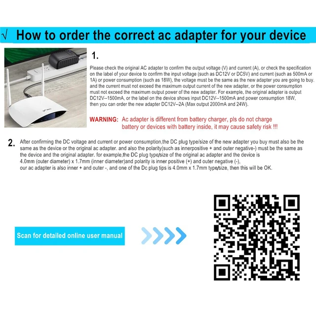 Alt view image 3 of 7 - GuanTing Universal AC Adapter 12V 2A Power Supply Charger 24W AC110V to DC12V 2000mA 1500mA 1000mA 500mA Power Driver 11 DC Plug Tips 12 Volt Converter Inverter Transformer ac dc Adapter(DC12V~2A)