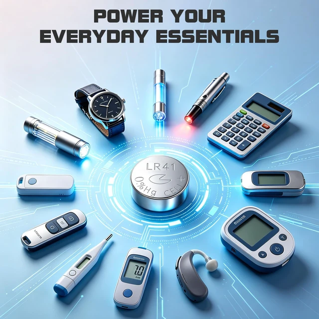 Alt view image 3 of 6 - Fuspower LR41 Watch Battery 1.5v: 392 192 384 Alkaline Button Coin Cell 20 Pack - AG3 Batteries for Thermometer Laser Pointer - Father's Day Glucometer Graduation Calculator Summer Road Trip Key Fobs