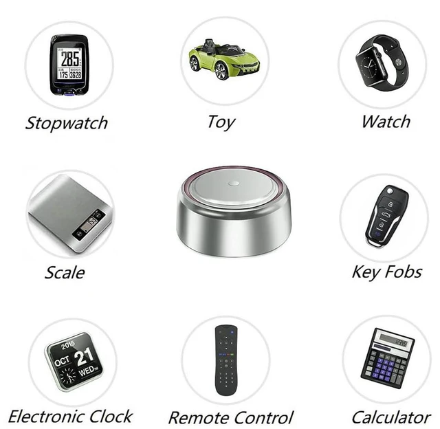 Alt view image 6 of 6 - jixik 10pcs AG10 Button Cell Batteries LR1130 Button Cell Battery 1.5V 1130 Battery Button Cell 389 SR54 189 SR1130 LR54 Batteries