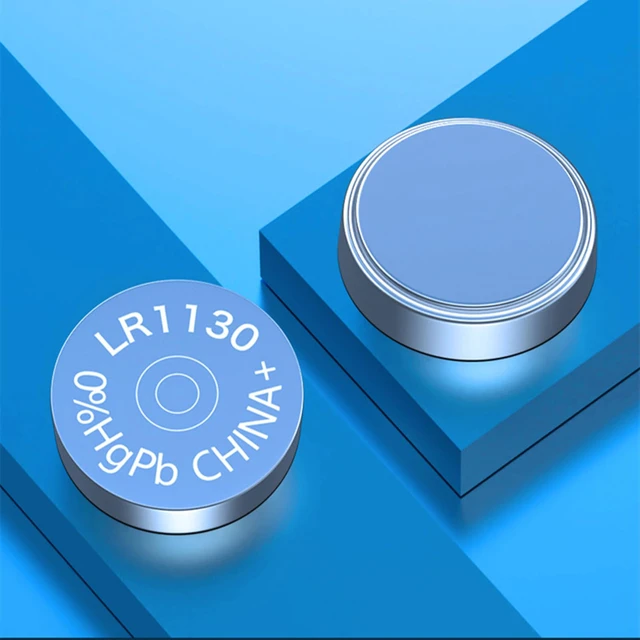 Alt view image 5 of 7 - SKOANBE 10PCS LR1130 AG10 SG10 389 189 1.5V Button Coin Cell Battery