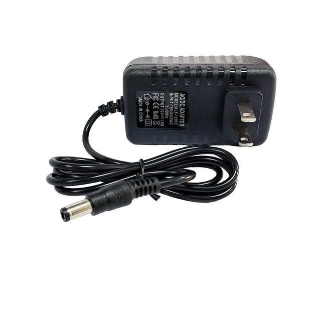 Alt view image 3 of 4 - 12V DC Power Supply 1.5A Universal AC Adapter | 100-240V 50/60Hz to 12 Volts 1.5Amp Transformer, DC 12V Power Adapter Cord, 5.5mm x 2.5mm Barrel Plug