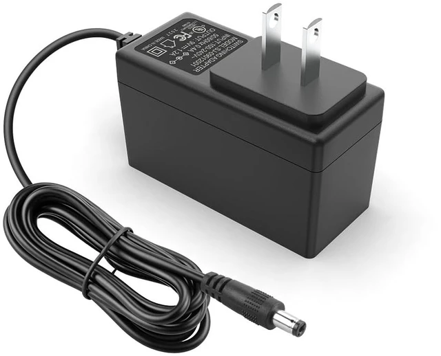 Main image of 9V DC Power Adapter 1.2A Power Supply Center Negative, DC 9V Power Cord | Cable length 6.6 feet | 5.5*2.1mm Barrel Plug | 9 Volts 1.2Amp 1200mA Charger | UL Listed and Multi-protection