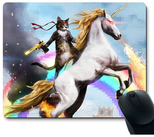 Main image of Funny Mouse Pad,Cute Cat Mouse Pads for Desk,Desk Pad Decor with Funy Design,Gaming Mouse Pad,Non-Slip Rubber Base Mousepad for Laptop Computer,Mouse Pads for Wireless Mouse