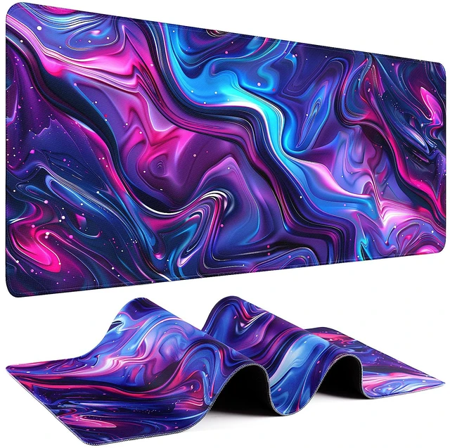Main image of Yuhijoy Gaming Mouse Pad - (31.5"×11.8") Topographic Large Mouse Pads for Desk - Desk Mat for Keyboard and Mouse with Non-Slip Base, Desks Pad Matfor Game/Office & Home