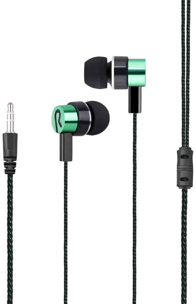 Alt view image 3 of 7 - CCeCCe 4 Pack Wired Earbuds 3.5MM 3 Pole Stereo Earphone in-Ear Headphone Without MIC 1Meter Braided Cord Headset for MP3 Cassette Recorder CD Player Music Phone Computer Laptop PC Tablet