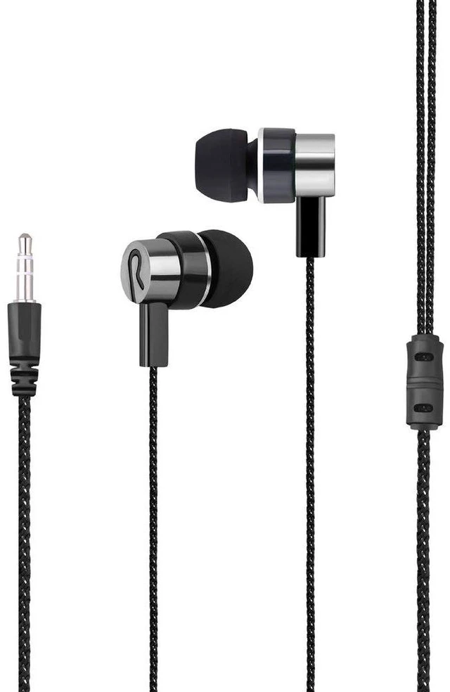 Alt view image 4 of 7 - CCeCCe 4 Pack Wired Earbuds 3.5MM 3 Pole Stereo Earphone in-Ear Headphone Without MIC 1Meter Braided Cord Headset for MP3 Cassette Recorder CD Player Music Phone Computer Laptop PC Tablet