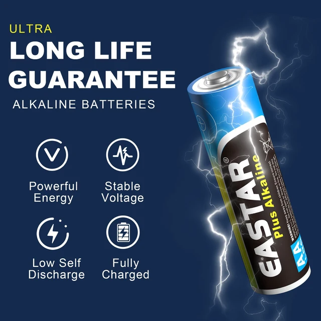 Alt view image 2 of 6 - EASTAR BTS AA Batteries with Power Boost, Alkaline Double AA Batteries 10 Pack - Ultra Long-Lasting, 10 Years Shelf Life, High-Performance 1.5V LR6 & AA Battery for Remotes, Toys, Electronic Devices