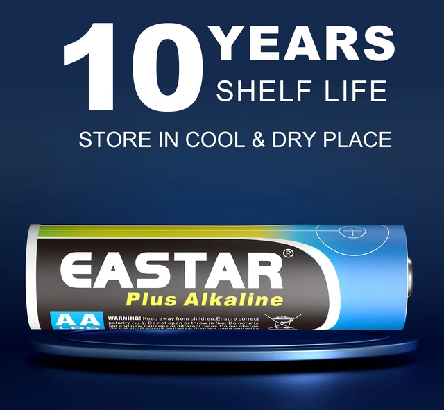 Alt view image 4 of 6 - EASTAR BTS AA Batteries with Power Boost, Alkaline Double AA Batteries 10 Pack - Ultra Long-Lasting, 10 Years Shelf Life, High-Performance 1.5V LR6 & AA Battery for Remotes, Toys, Electronic Devices
