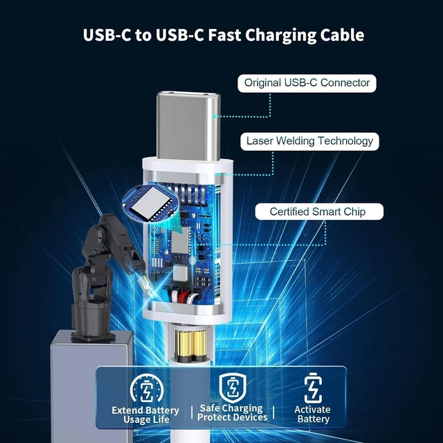 Alt view image 4 of 7 - iPhone 18 17 15 16 Fast Charger 10 FT,2Pack 20W Rapid USB C Wall Charger | Block Adapter with Type C to USB C Data Sync Charging Cord for iPhone Duo/18/17/17Air/17Pro Max/16/16 Pro/16 Pro Max/15/15Pro