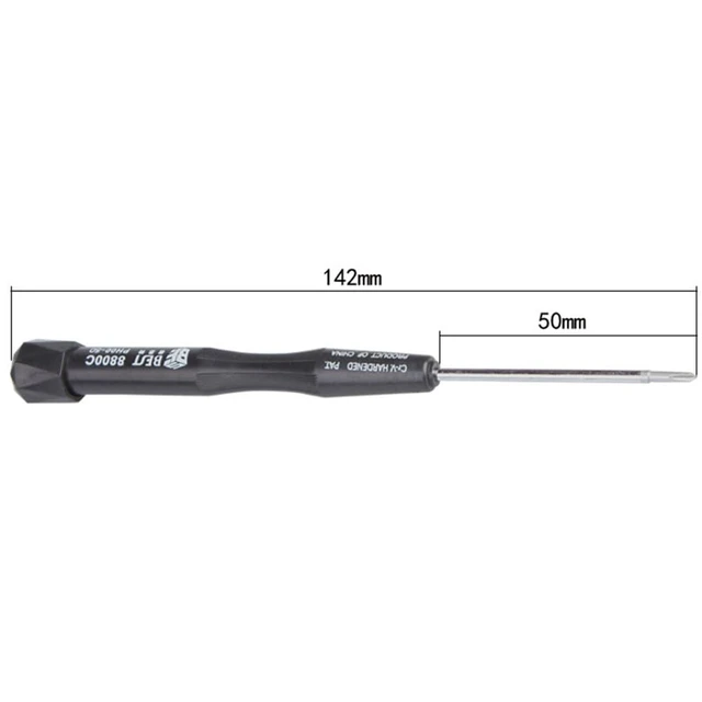 Alt view image 4 of 7 - Set of 3 Phillips Screwdrivers PH0 PH00 PH000 with Antislip Plastic Handle - Great for iPhone Mobile Phone Laptop PC