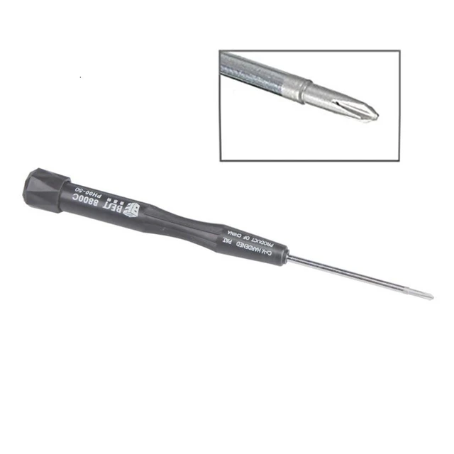 Alt view image 6 of 7 - Set of 3 Phillips Screwdrivers PH0 PH00 PH000 with Antislip Plastic Handle - Great for iPhone Mobile Phone Laptop PC