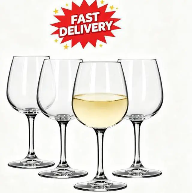 Main image of (4 pack) Mainstays Alto 12.75 oz Wine Glass for Everyday Use