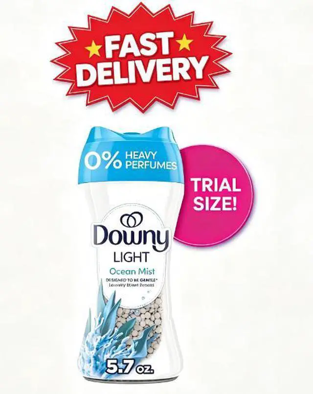 Main image of Downy Laundry Scent Beads, Light In-Wash Scent Booster, No Heavy Perfumes, Ocean Mist Scent, 5.7 oz
