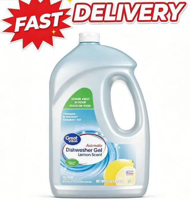 Main image of Great Value Automatic Dishwasher Gel, Lemon Scent, 75 Ounce, 1 Count