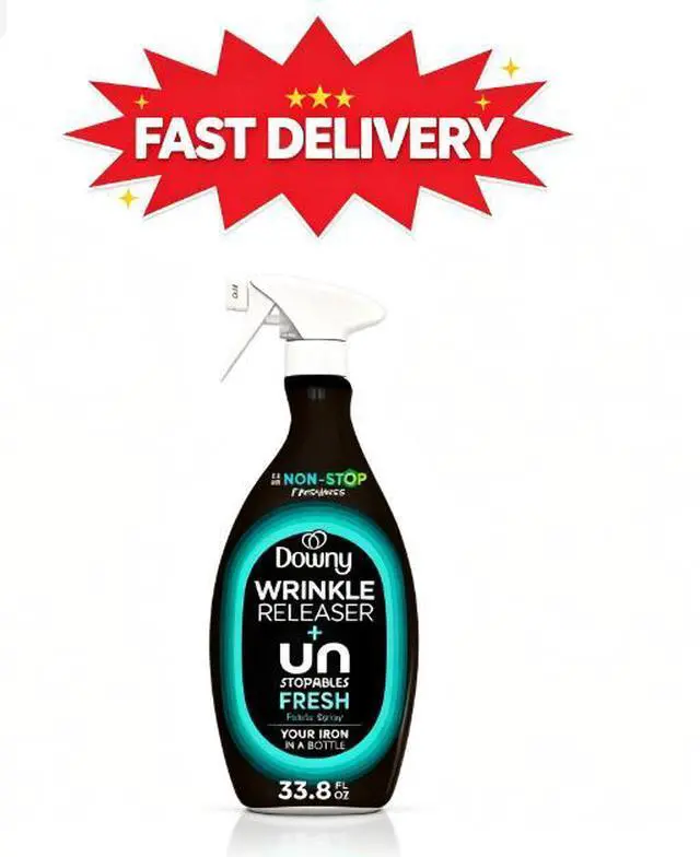 Main image of Downy Wrinkle Releaser and Refresher Fabric Spray, Unstopables Fresh, 33.8 fl oz