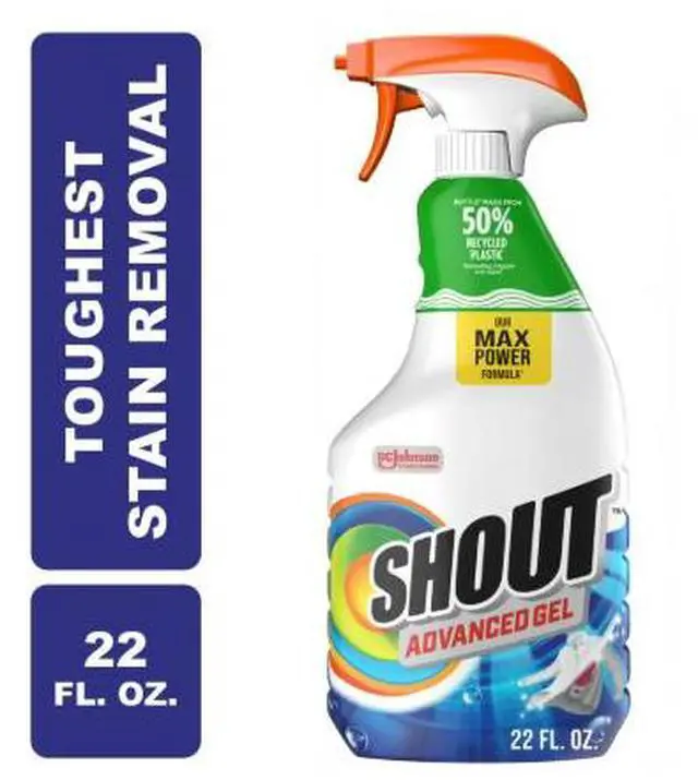 Main image of Shout Advanced Acting Gel, Laundry Stain Remover, 22 FL. OZ.