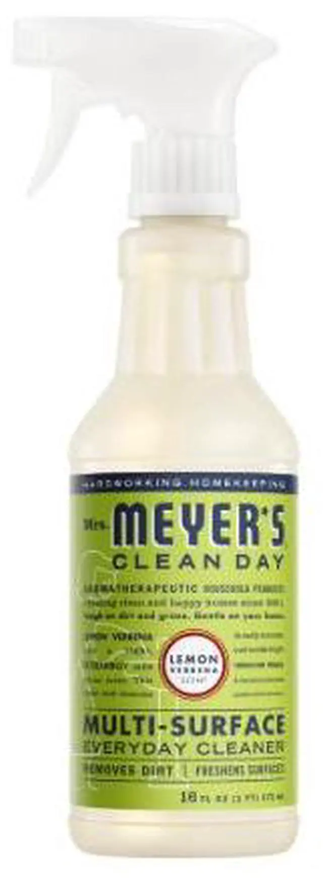 Main image of Mrs. Meyer's Clean Day Multi-Surface Everyday Cleaner, Lemon Verbena Scent, 16 Fl Oz