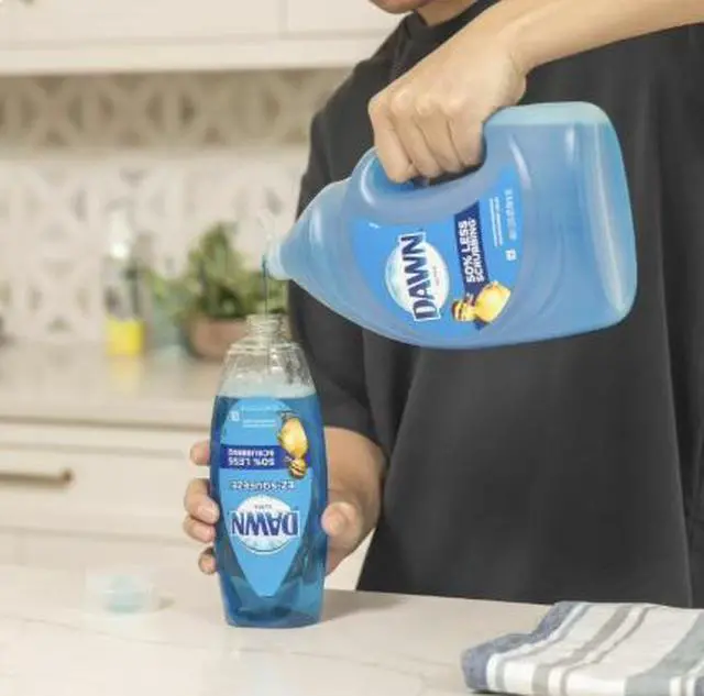 Alt view image 2 of 3 - Dawn Ultra Dish Soap Liquid, Dishwashing Liquid, Grease Removal, Original, 70oz