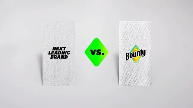 Alt view image 6 of 7 - Bounty Paper Towels Select-A-Size Print, 2 Triple Rolls, 123 Sheets per Roll