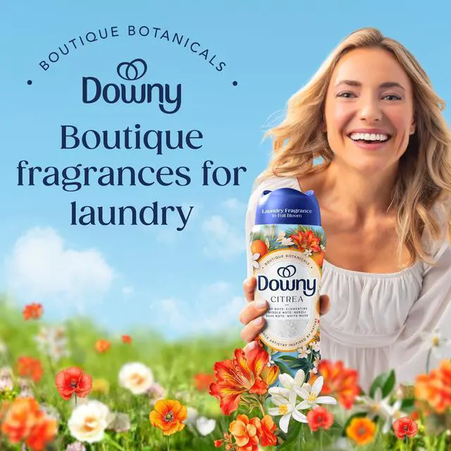 Alt view image 4 of 7 - Downy Boutique Botanicals In Wash Laundry Scent Booster Beads, CITREA Scent, 4.8 oz