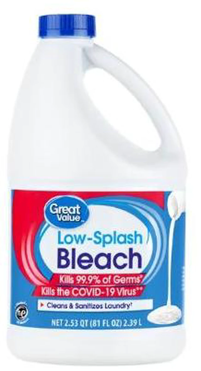 Main image of Great Value Low-Splash Bleach, 81 fl oz