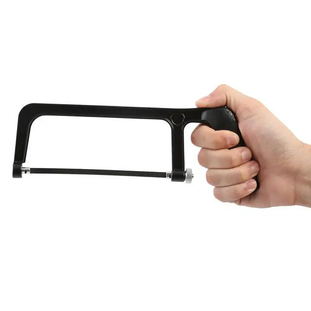 Alt view image 5 of 6 - Hyper Tough 6-inch Mini Hacksaw, Handsaw with Adjustable 24 Tooth per-inch Blade, 1291V