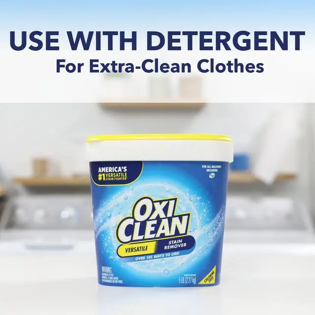 Alt view image 4 of 7 - OxiClean Versatile Stain Remover Powder for Around the Home and Laundry, 1.77 lb