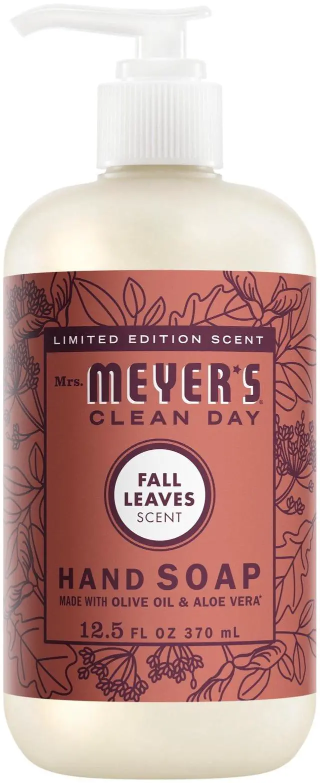 Main image of Mrs. Meyers Clean Day Hand Soap, Fall Leaves Scent, 12.5 Fl Oz