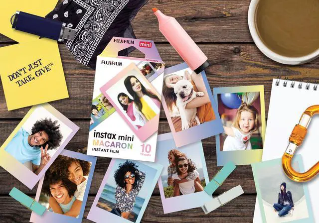 Alt view image 6 of 7 - FUJIFILM Instax Mini Macaron Film, 10 Sheets, 16547737