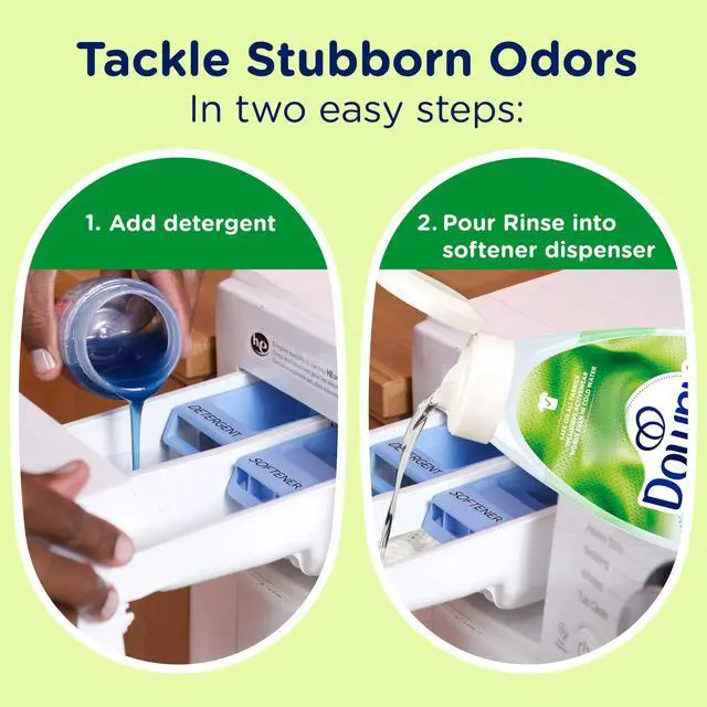 Alt view image 7 of 7 - Downy Rinse Out Odor Laundry Rinse, Tackles Tough Odors, Active Fresh Scent, 25.5 fl oz
