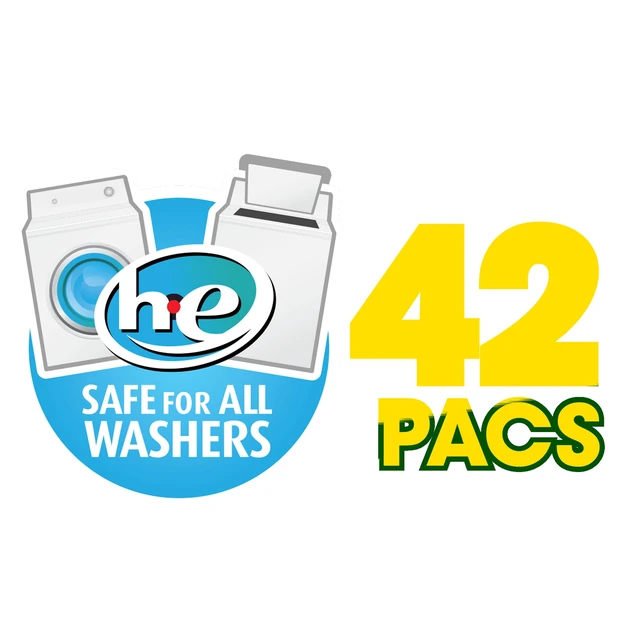Alt view image 5 of 7 - Great Value Premium Clean Laundry Pacs, Original Scent, 42 Count