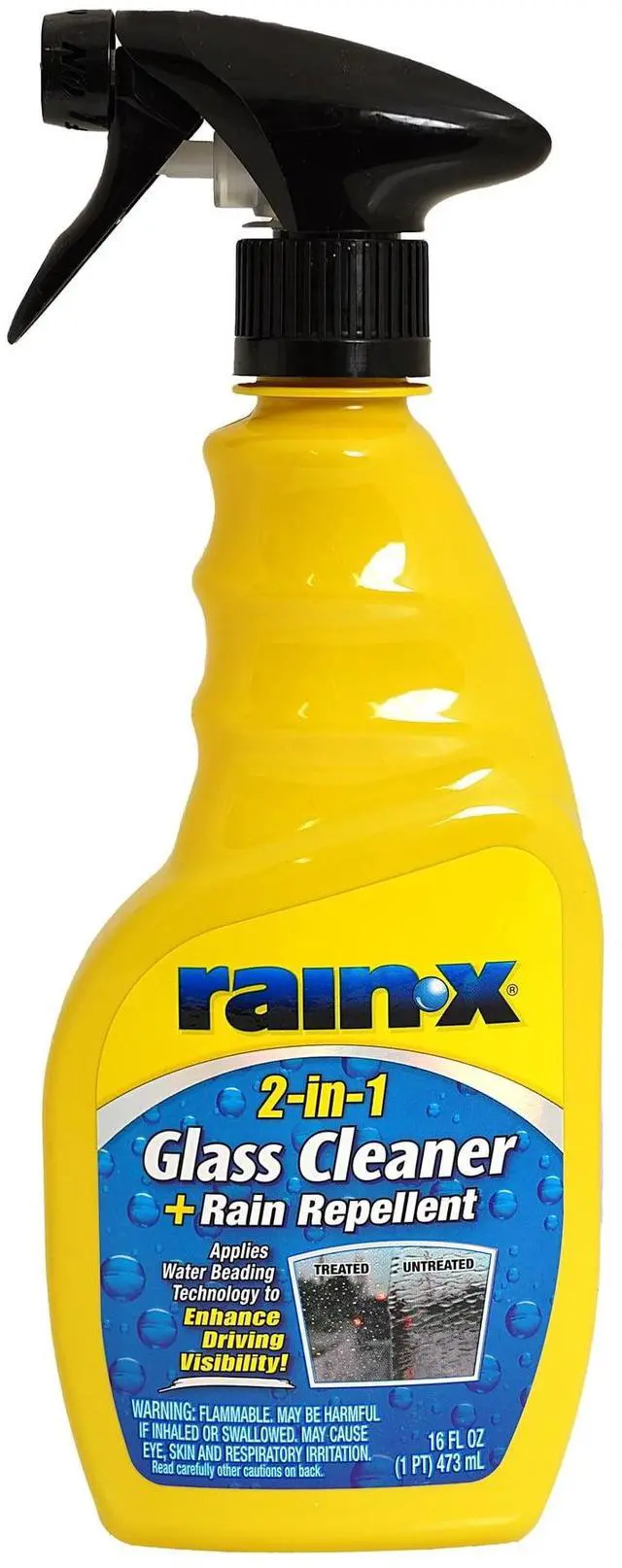Main image of (2 pack) Rain-x 2-in-1 Glass Cleaner & Rain Repellant 16oz - 630006W