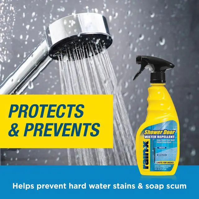 Alt view image 4 of 7 - Rain-X Shower Door Water Repellent, 16 fl. oz. - 630023