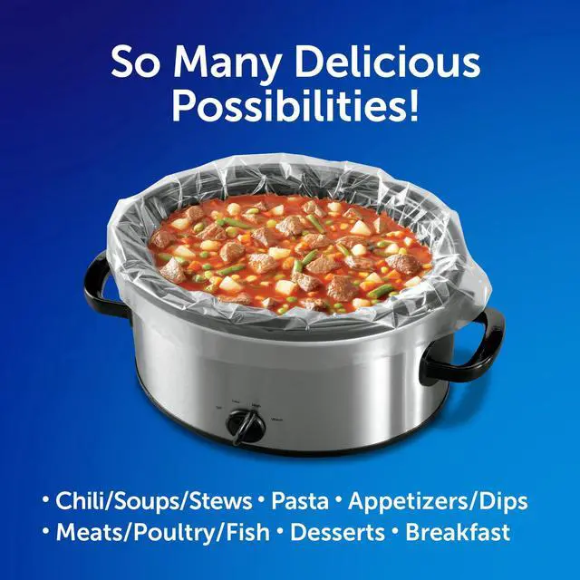 Alt view image 3 of 7 - Reynolds Kitchens Slow Cooker Liners, Regular (Fits 3-8 Quarts), 10 Count