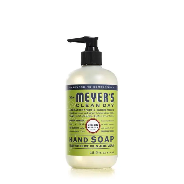 Alt view image 3 of 4 - Mrs. Meyer's Clean Day Liquid Hand Soap, Lemon Verbena, 12.5oz