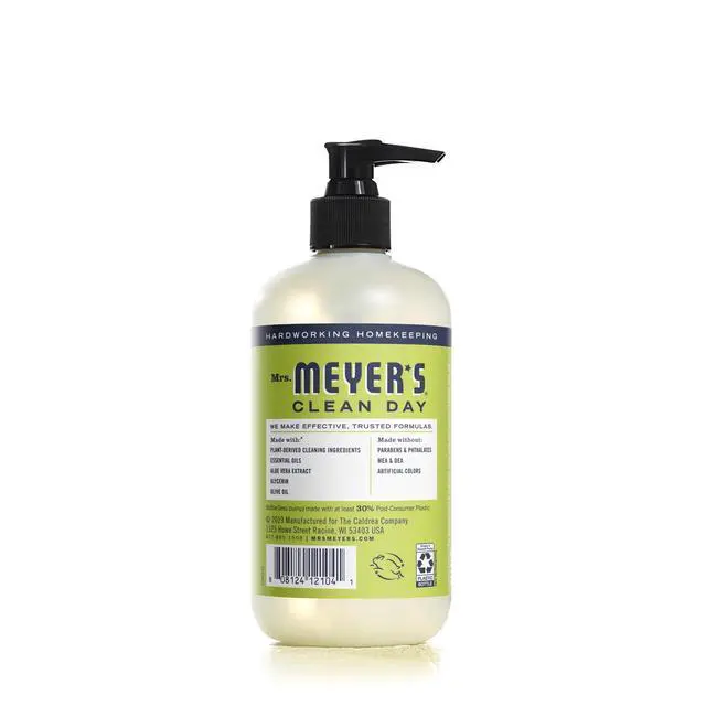 Alt view image 4 of 4 - Mrs. Meyer's Clean Day Liquid Hand Soap, Lemon Verbena, 12.5oz