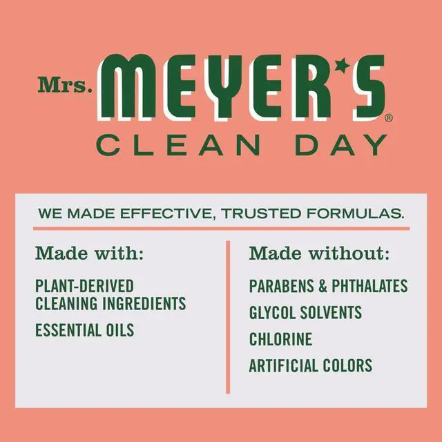 Alt view image 2 of 6 - Mrs. Meyer's Clean Day Multi-Surface Everyday Concentrate, 32 Fl Oz, Geranium Scent