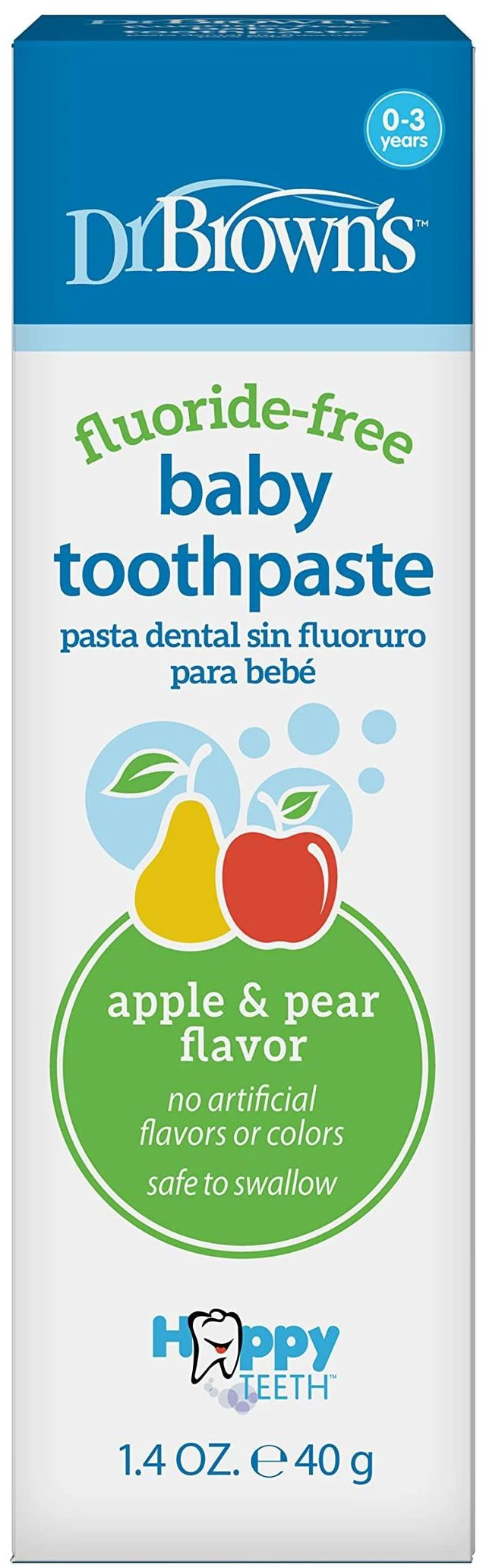 Alt view image 2 of 6 - Dr. Brown's Natural Children's Toothpaste, 1.4oz (40g)