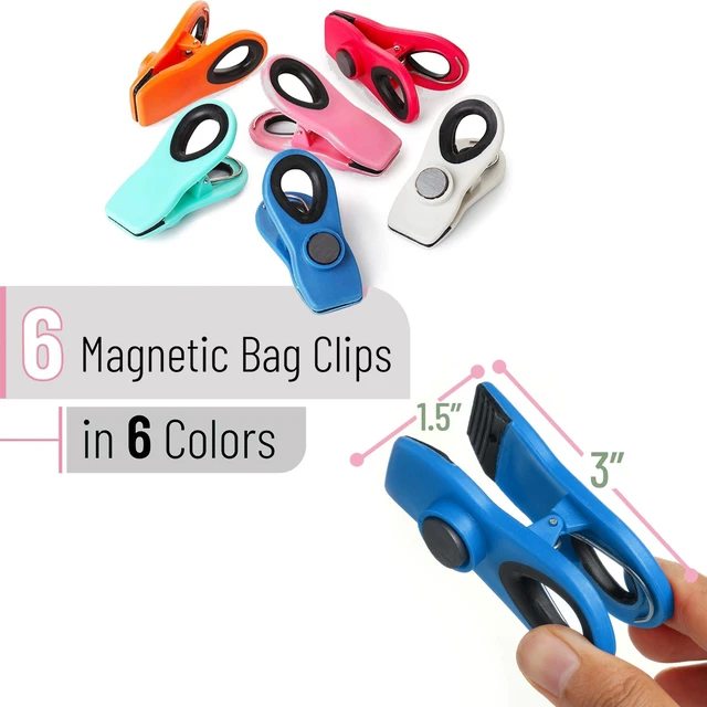 Alt view image 2 of 6 - Mr. Pen Magnetic Chip Clips, 6 Pack, Sealed