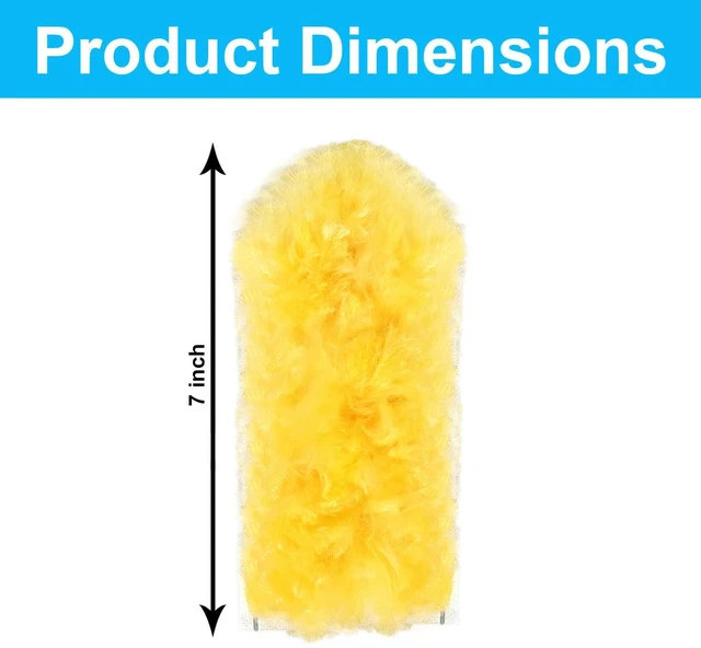 Alt view image 2 of 6 - 20-Pack Heavy Duty Duster Refills, 360 Disposable Dusting Kit for Electronics, Furniture, Blinds, Ceiling Fans, Multi-Surface (Handle Not Included)