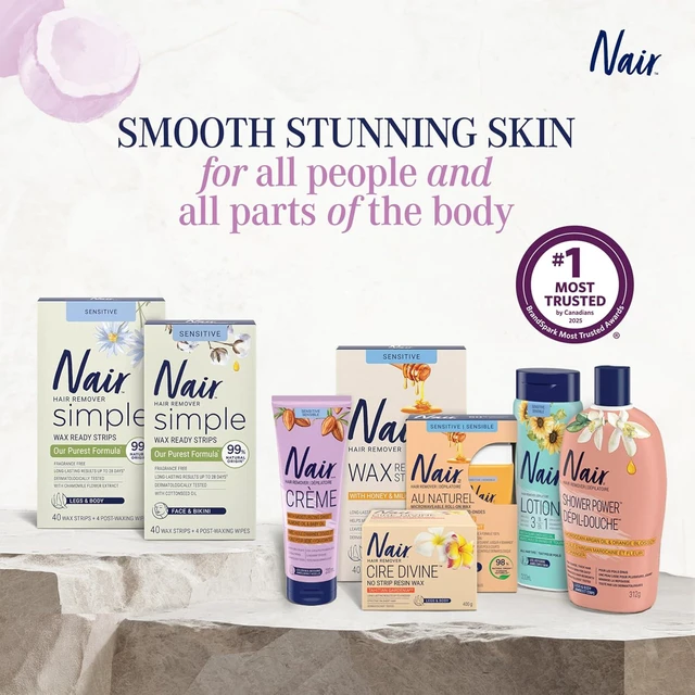 Alt view image 3 of 6 - Nair Glide On Hair Removal Cream Sensitive Formula 3.6oz