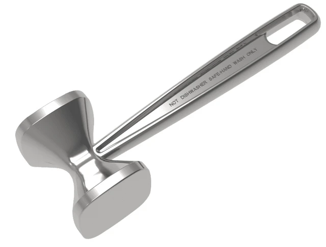 Alt view image 2 of 5 - Mainstays Aluminum Meat Tenderizer Mallet, Silver