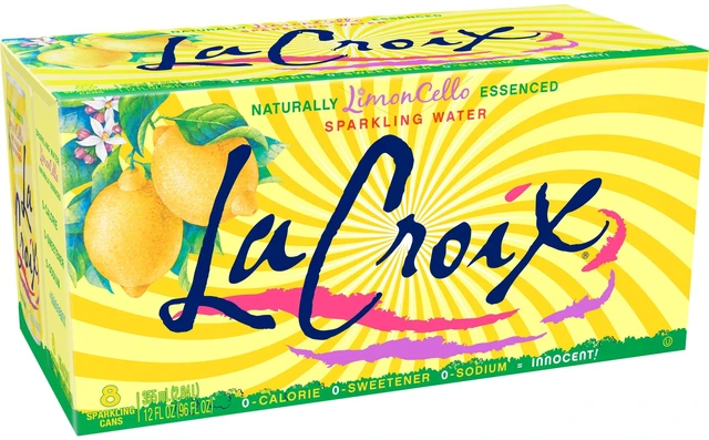Main image of LaCroix LimonCello Sparkling Water, 8-Pack, 12 fl oz Cans