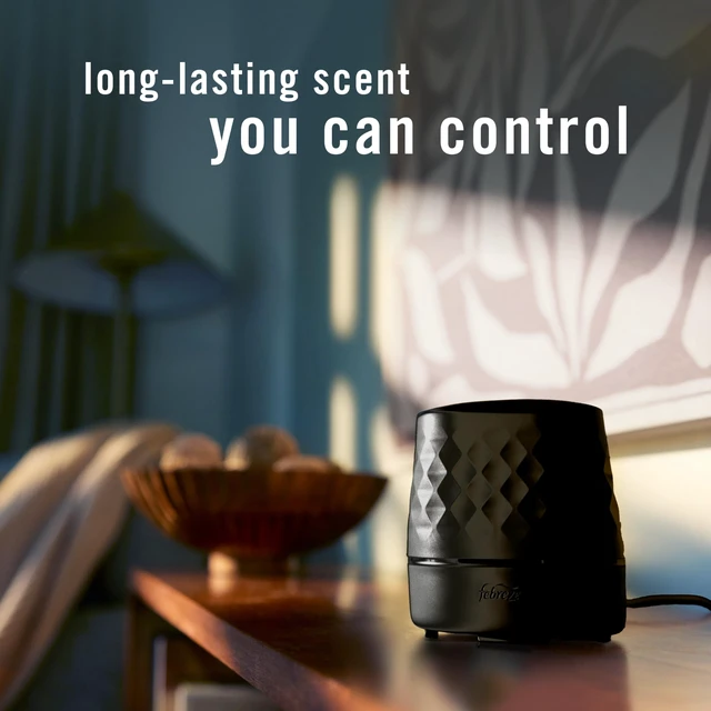 Alt view image 5 of 6 - Febreze Plug-In Scent Booster Air Freshener Oil Diffuser Black