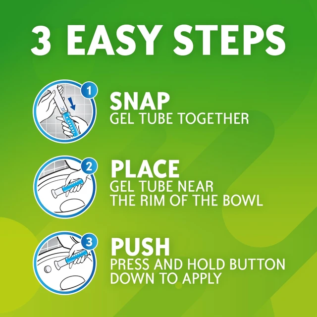 Alt view image 4 of 6 - Scrubbing Bubbles Fresh Gel Automatic Toilet Bowl Cleaner, Rainshower, 6Count